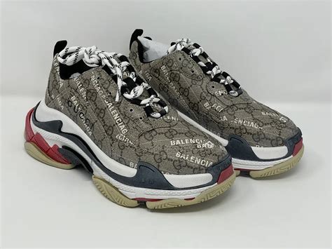 gucci per balenciaga triple s|gucci triple s.